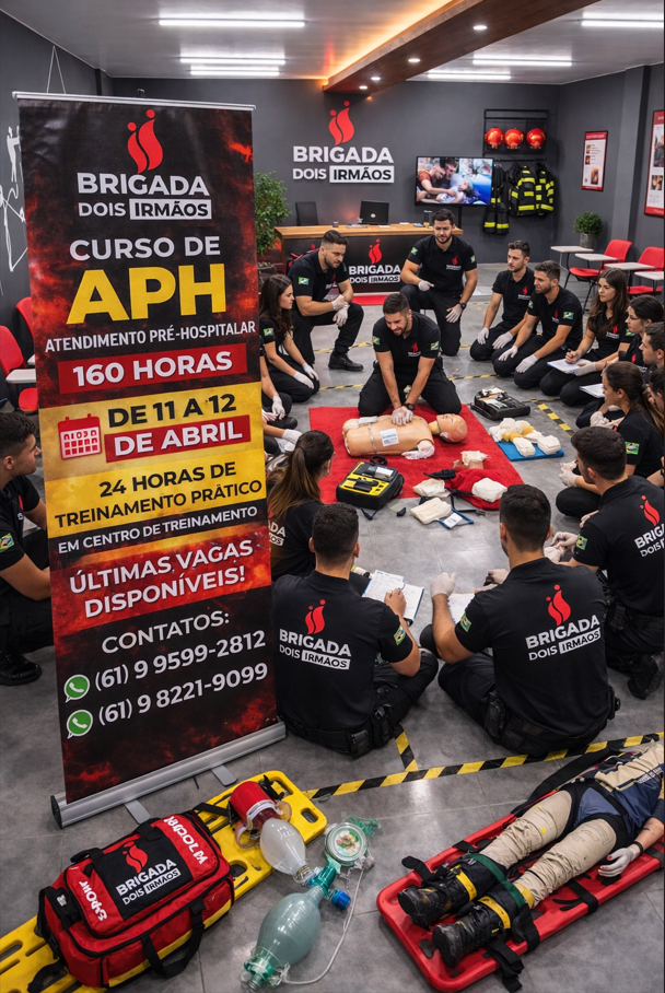 CURSO DE ATENDIMENTO PRÉ-HOSPITALAR (APH) - 160 H