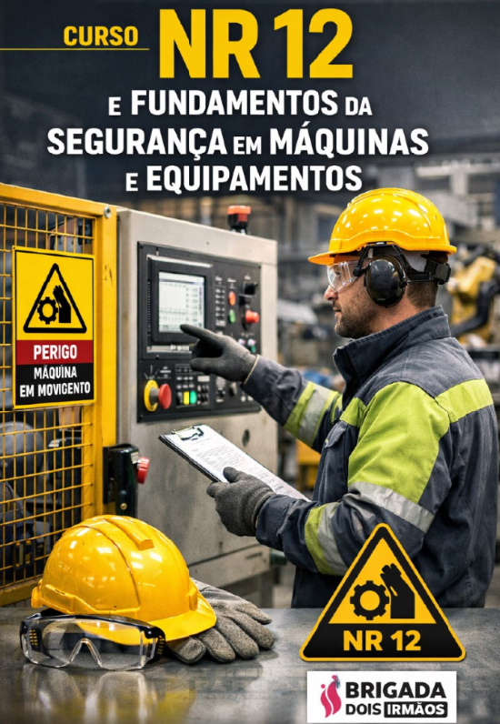 Curso NR 12 – Segurança no Trabalho em Máquinas e Equipamentos